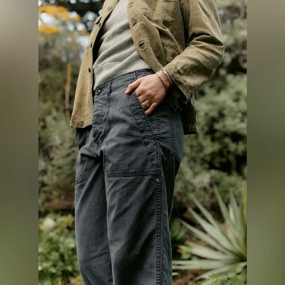 Imogene + Willie blake military trouser in black - Picture 1 of 8